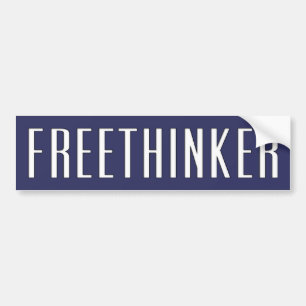 Freethinker Bumpersticker