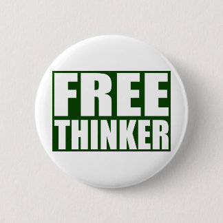 Freethinker Ronde Button 5,7 Cm