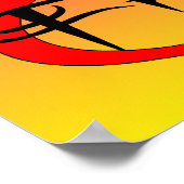 Freethinking vissymbool poster (Hoek)