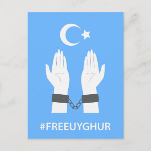#FREEUYGHUR BRIEFKAART