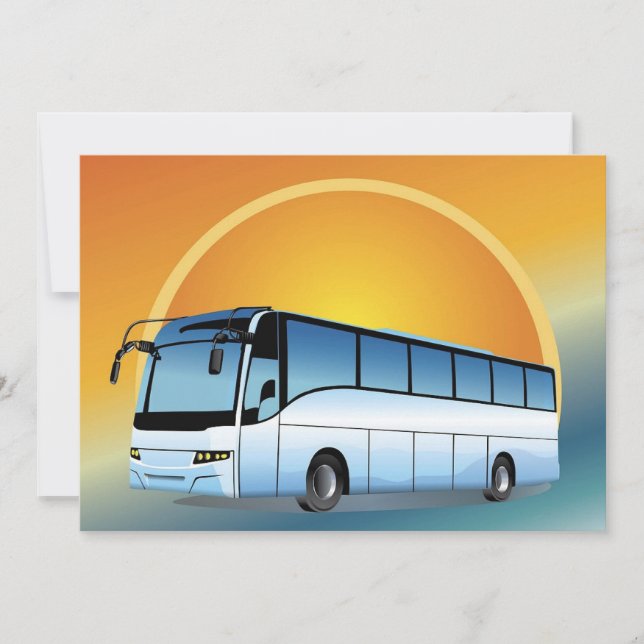 FreeVector-Bus Transporttouring (Voorkant)