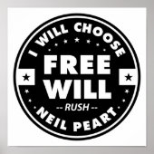 Freewill, motivatie prijsopgave poster (Voorkant)