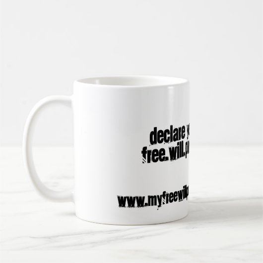 freewillpower : tasse (Gauche)