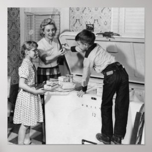 FREEZER 1950 POSTER