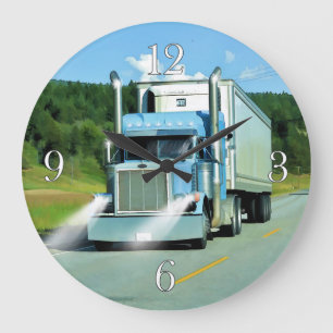Freezer Truck Drivers Wall Clock Grote Klok