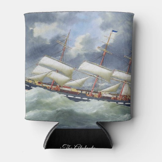 Fregat Opleidingsschip Atalanta 1885 Blikjeskoeler (Voorkant)