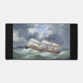 Fregat Opleidingsschip Atalanta 1885 Bureaumat (Voorkant)