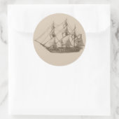 Fregat sticker (Tas)