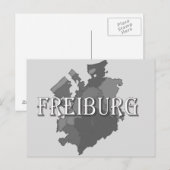 Freiburg Briefkaart (Voorkant / Achterkant)