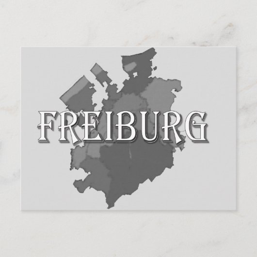 Freiburg Briefkaart (Voorkant)