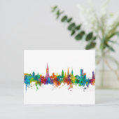 Freiburg Duitsland Skyline Briefkaart (Staand voorkant)