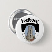 Freiburg/Fribourg-Buttonnen Ronde Button 5,7 Cm (Voorkant /achterkant)