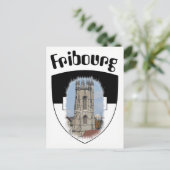 Freiburg/Fribourg Postkarte Briefkaart (Staand voorkant)