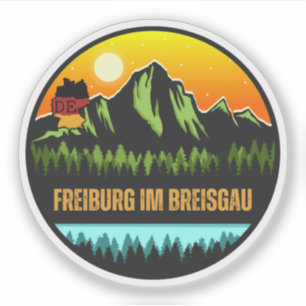 Freiburg im Breisgau, Baden-Württemberg Duitsland Sticker