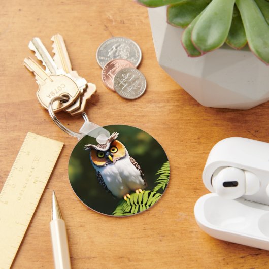 Freida The Screech Owl, Keyring Sleutelhanger (Bureau)