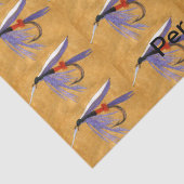 "Freight Train" natte vlieg, vliegkoppeling, vlieg Tissuepapier (Detail)