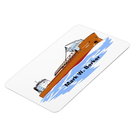 Freighter Mark W. Barker Magnet (Côté Gauche)