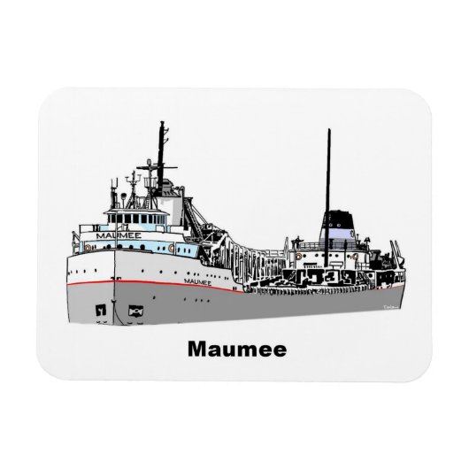 Freighter Maumee Magneet (Horizontaal)