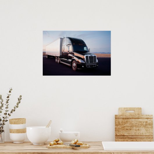 Freightliner Cascadia #32 Poster (Keuken)