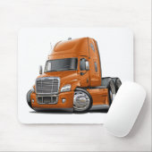 Freightliner Cascadia Oranje Truck Muismat (Met muis)