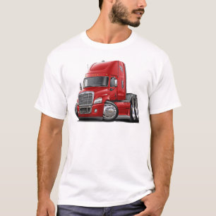 Freightliner Cascadia Red Truck T-shirt