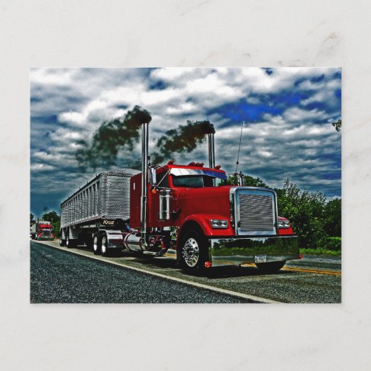 Freightliner Rollin' Briefkaart (Voorkant)