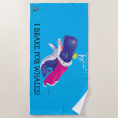 FREIN de la serviette de plage I POUR la CAMPAGNE (Devant)