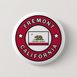 Fremont California Ronde Button 5,7 Cm