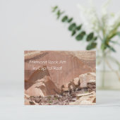 Fremont Petroglyphs Briefkaart (Staand voorkant)