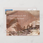Fremont Petroglyphs Briefkaart (Voorkant / Achterkant)