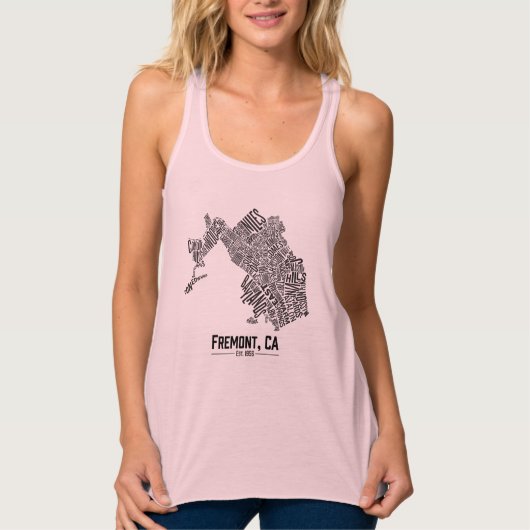 Fremont-tank voor vrouwen tanktop (Voorkant)