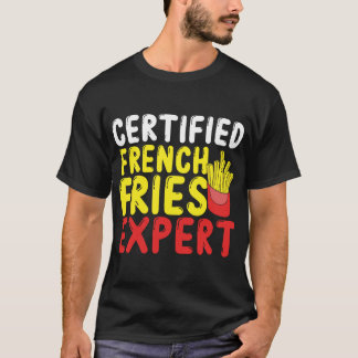 Fren, expert voor Fast Food Lover Certified French T-shirt