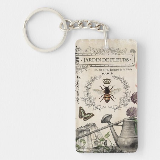 FRENCH BEE GARDEN SLEUTELHANGER (Voorkant)