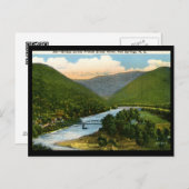 French Broad River, Hot Springs, NC  Briefkaart (Voorkant / Achterkant)