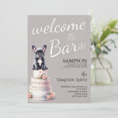 French Bulldog Bar Menu (Staand voorkant)