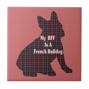 French Bulldog BFF Tegeltje