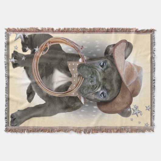 French Bulldog Blanket Deken (Voorkant)