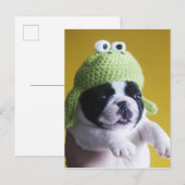 French Bulldog Briefkaart (Voorkant / Achterkant)