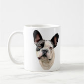 French Bulldog BW Bust Koffiemok (Links)