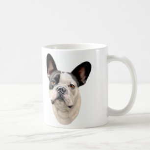 French Bulldog BW Bust Koffiemok