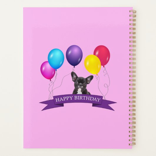 French BullDog Chiot Happy Anniversaire Cadeau Sac (Dos)