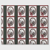 French Bulldog Christmas Cadeaupapier (Vlak)