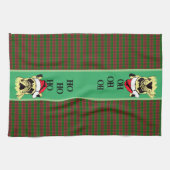 French Bulldog Christmas Cartoon Serviettes de cui (Horizontal)