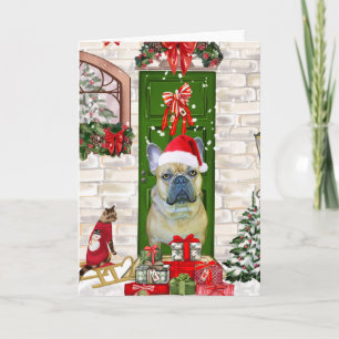 French Bulldog Christmas Kaart