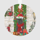 French Bulldog Christmas Ornament (achterkant)