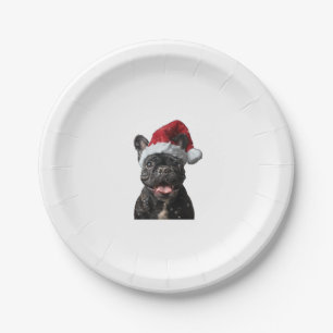 French Bulldog Christmas Papieren Bordje