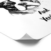 French Bulldog Christmas Poster Instant Download (Coin)