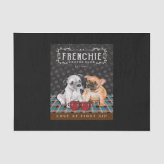 French Bulldog Coffee Tissuepapier