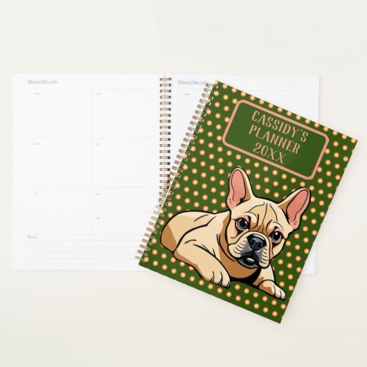French bulldog coloré moderne (Devant avec enveloppe)