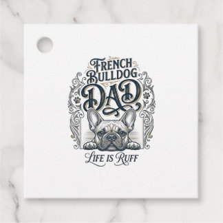 French Bulldog Dad Life Is Ruff Vintage Shirt Desi Bedankjes Labels
